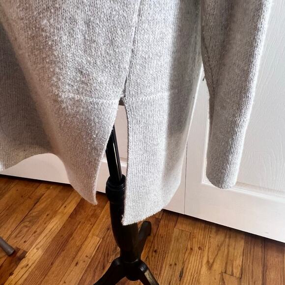 Ann Taylor Size Medium Beige‎ Long Sleeve Cardigan Cotton Mix - Picture 5 of 7